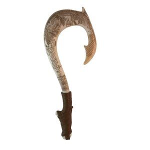 Disney Moana Maui's Magical Fish Hook Light Up Toy 20" Tested